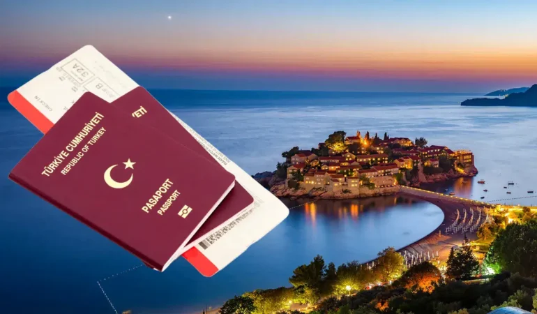 karadağ vize pasaport